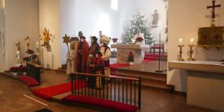 Besuch der Drei Könige in St. Peter und Paul 6.1.2022